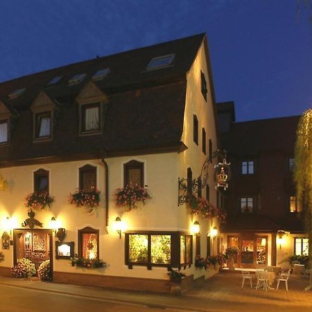Hotel Krone Laudenbach  エクステリア 写真